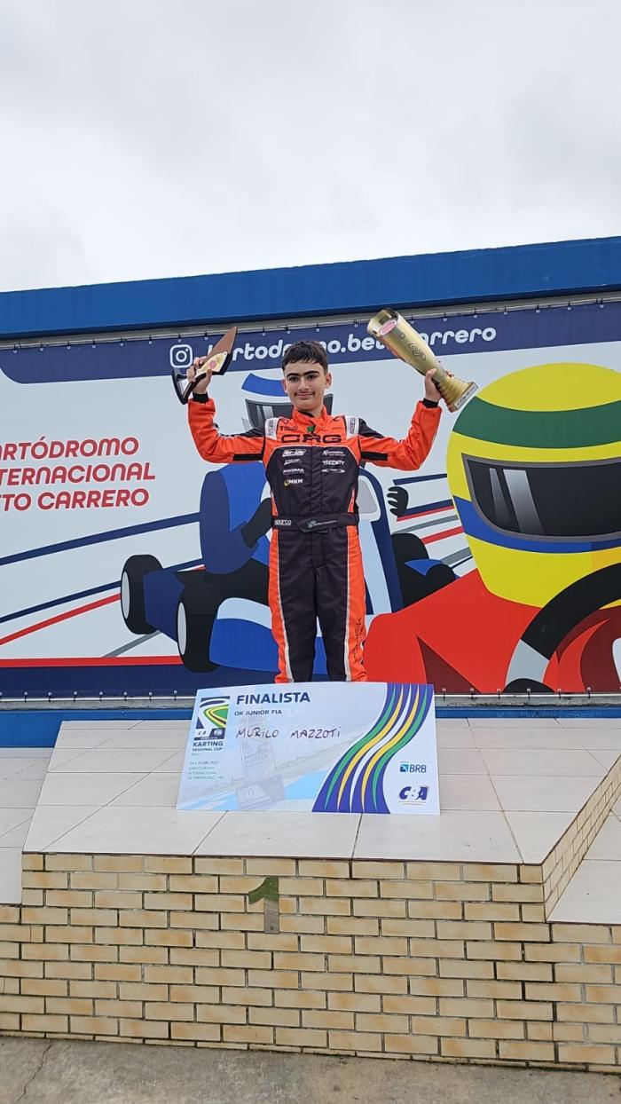 Murilo Mazzotti é campeão da 3ª Etapa da Copa Beto Carrero
