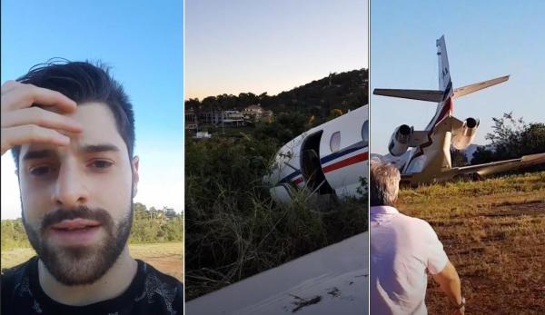Após grave acidente de avião, DJ Alok aparece transtornado, fala que nasceu de novo e agradece a Deus