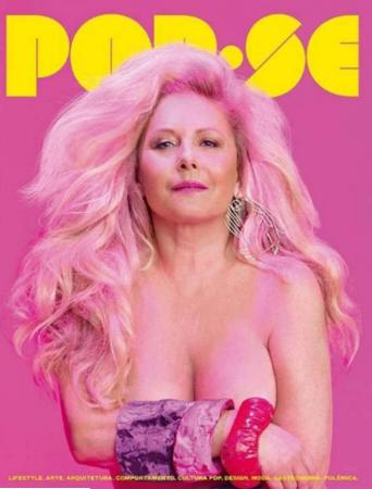 Aos 67 anos, Vera Fischer posa nua para revista