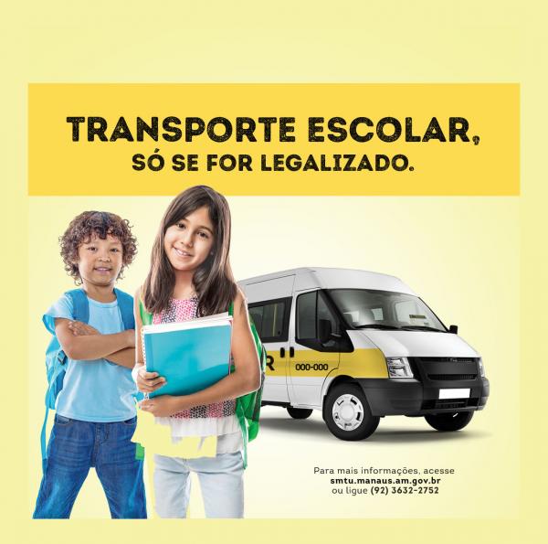 Fique atento: Transporte escolar, só se for legalizado