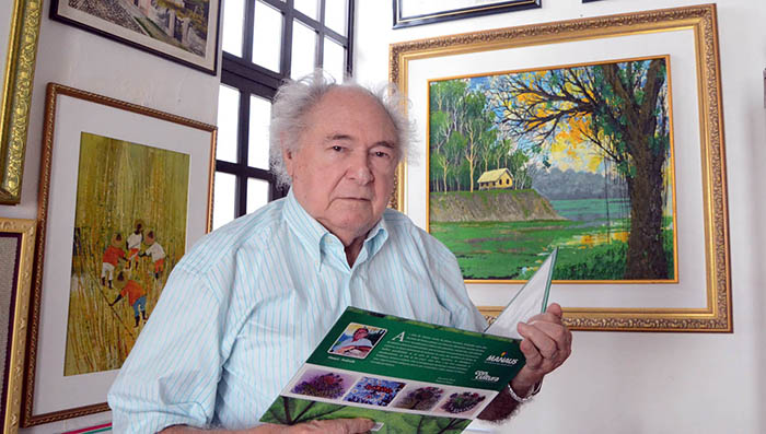 Morre, aos 89 anos, o artista plástico amazonense Moacir Andrade
