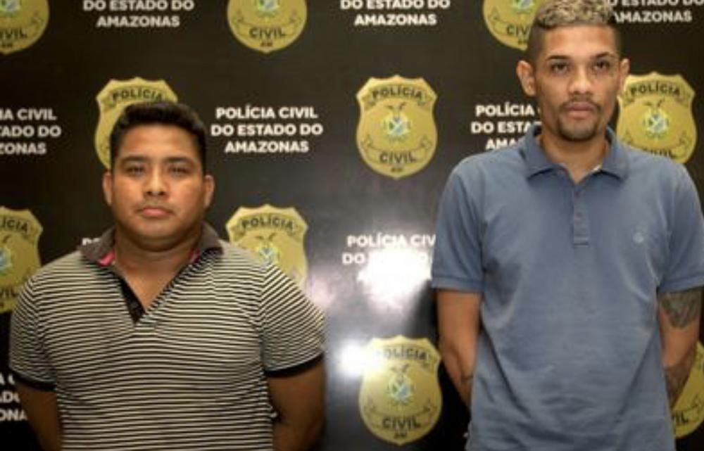 Dupla é presa suspeita de praticar roubos a estabelecimentos comerciais de Manaus