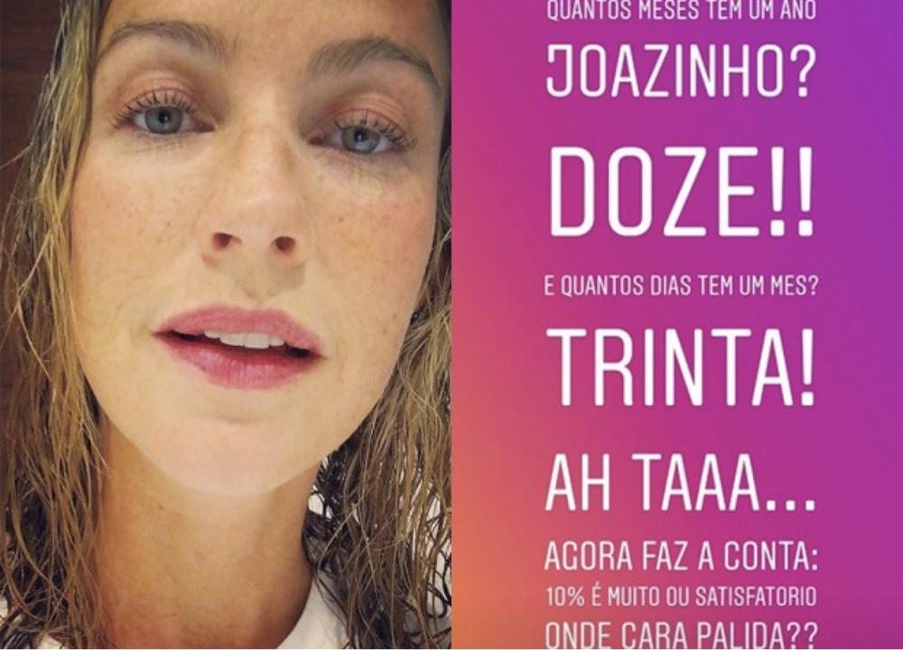 Luana Piovani manda nova indireta para o ex que é atual de Anitta