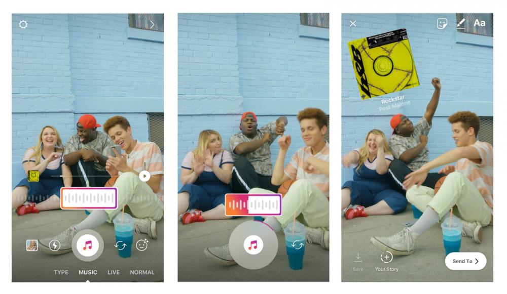 Função que permite colocar música nos stories do Instagram chega ao Brasil