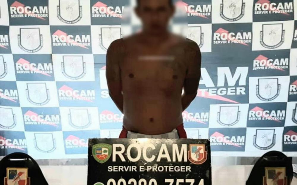 Foragido com mandado de prisão por roubo é preso em Manaus