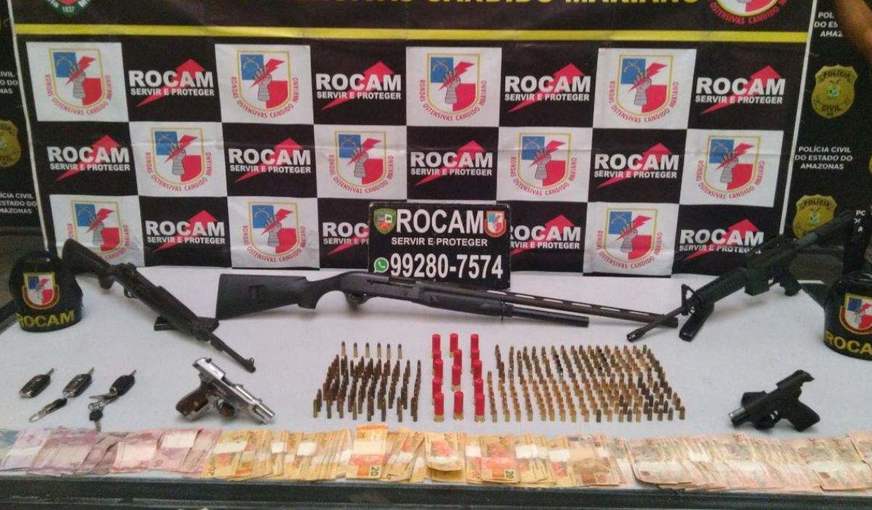 Em sete meses, número de armas apreendidas aumenta mais de 15%