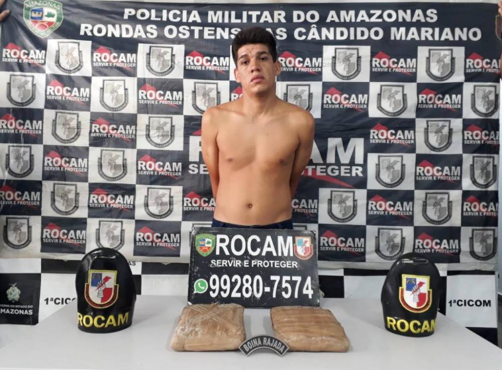 Droga é encontrada em isopor com peixe; homem foi preso