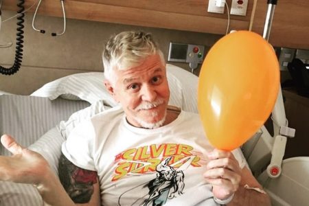 Miguel Falabella comemora 63 anos internado em hospital