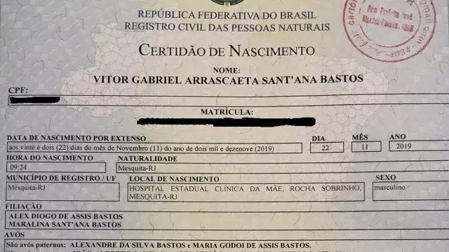 Flamenguista registra filho com nomes de Gabigol e Arrascaeta