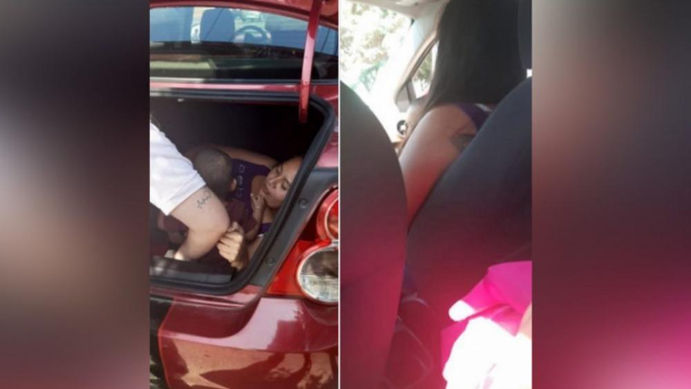 Uber encontra sua esposa escondida no porta-malas para espiá-lo