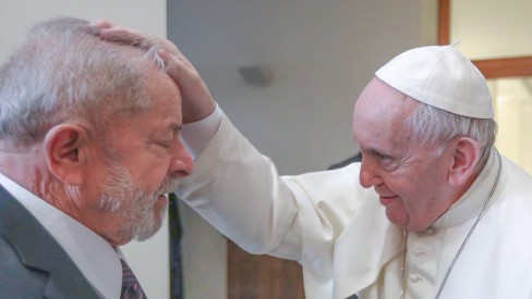 Lula após encontro com Papa Francisco: 'Não podia vir aqui para discutir Bolsonaro'