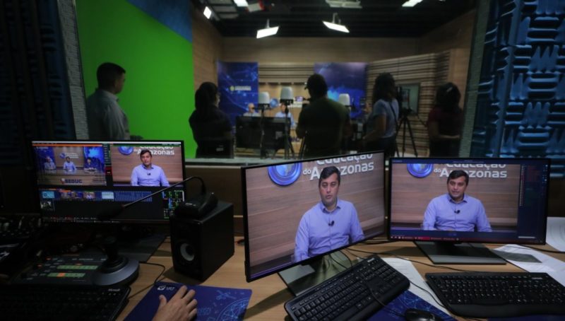 Amazonas sai na frente com o “Aula em Casa” pela televisão