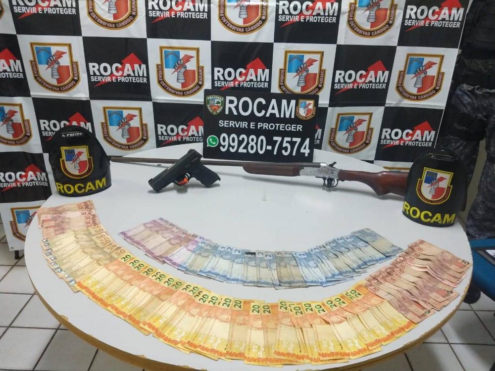 Adolescente é apreendido com drogas, armas e dinheiro no bairro União 
