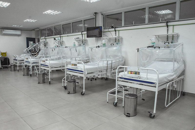 Hospital de campanha abre mais 13 leitos e chega a 156 vagas em Manaus