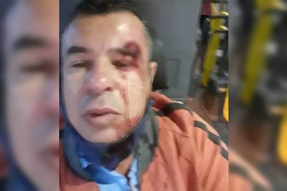 Motorista sofre agressão após pedir que passageiro coloque máscara
