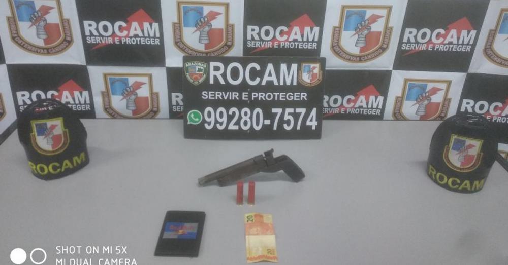 Homem é preso com arma de fogo no Colônia Terra Nova