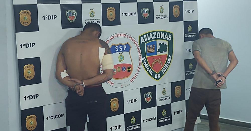 Perseguição tem colisões e bandidos presos na noite desta quarta