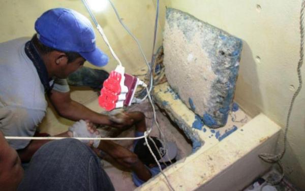 Túnel de 10 metros é descoberto em cela da Unidade Prisional do Puraquequara