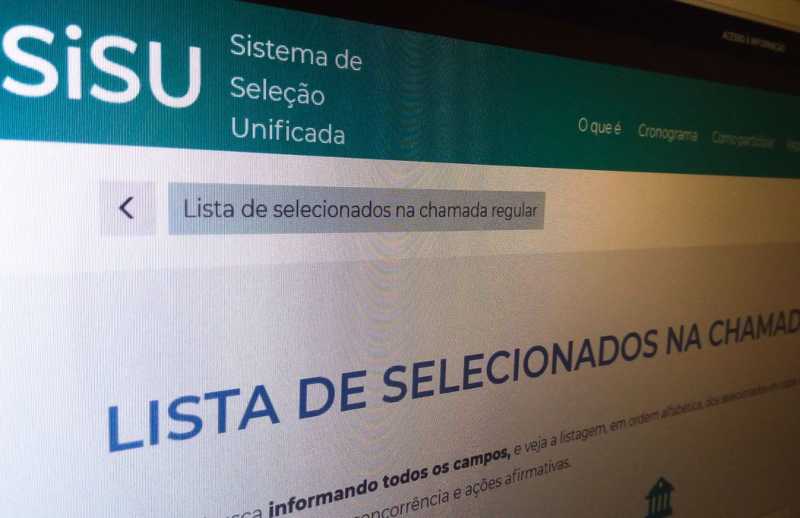 Último dia para matrículas na primeira chamada do Sisu 21 de julho de 2020