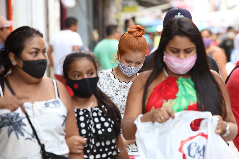 Lei: quem não usar máscara em Manaus será multado