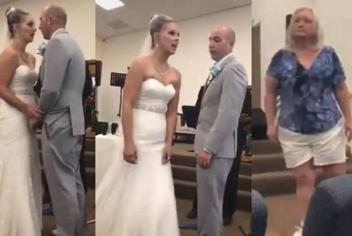 Casamento termina em briga após sogra se irritar com os votos da noiva