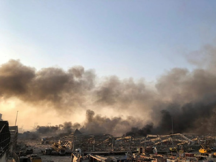 Nitrato de amônio poder ter causado megaexplosão em Beirute