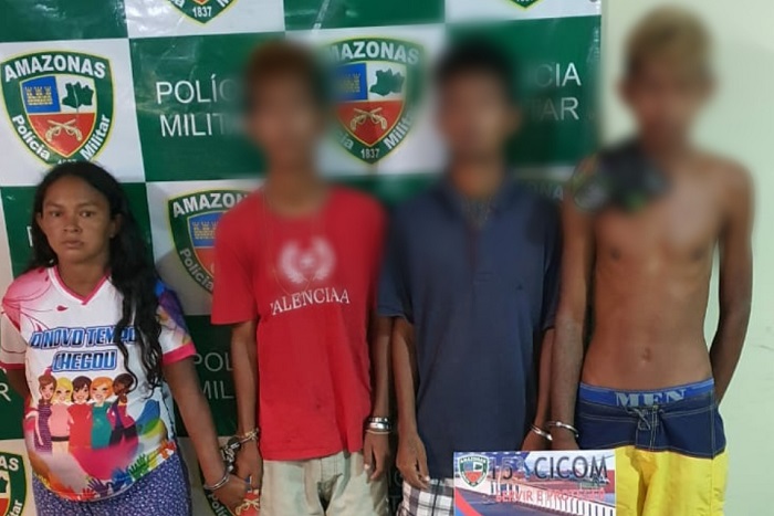 Família ‘blindada’ é detida com drogas no bairro Nova Cidade