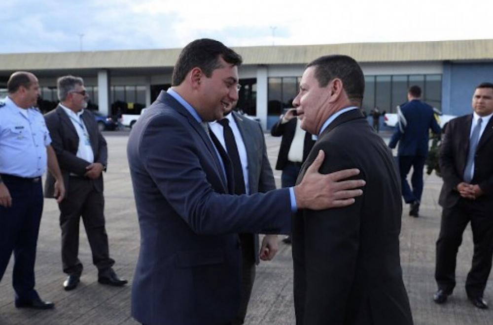 Em Manaus, Mourão pode ter selado apoio de Wilson Lima para seu projeto rumo ao senado