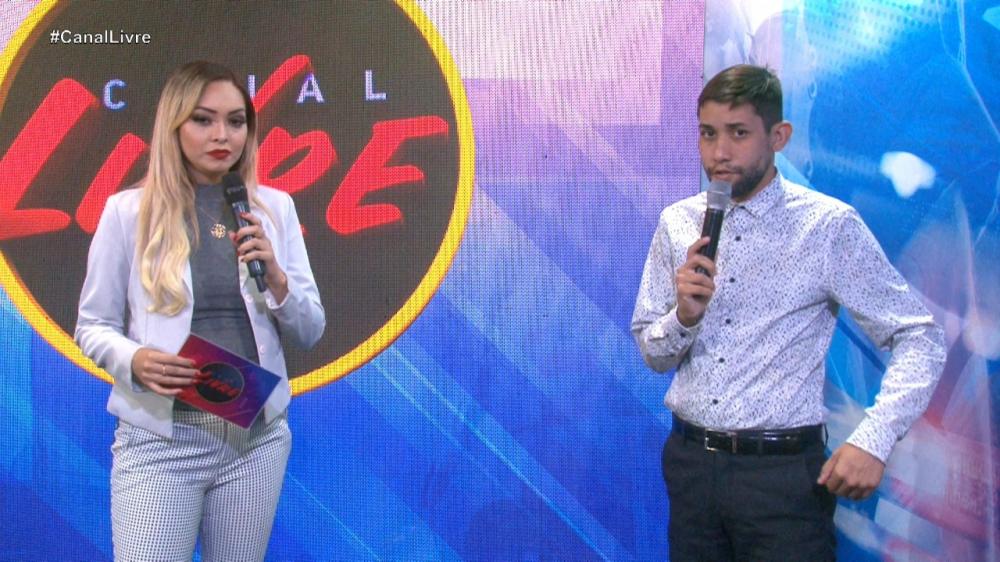 Volta triunfal ao seu ofício no programa Canal Livre