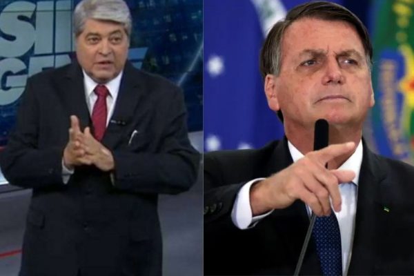 Datena apoia Bonner em polêmica com Bolsonaro: “Respeito meus colegas”