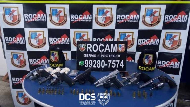 Polícia detém grupo armado ligado a facções criminosas na zona leste de Manaus