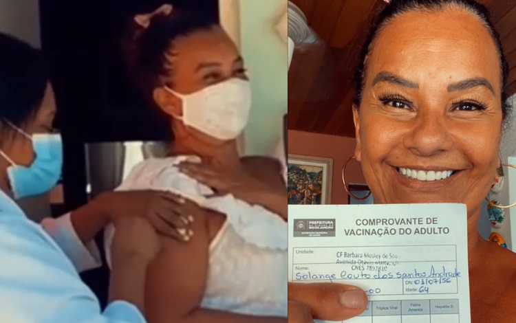 Solange Couto rebate críticas por ter sido vacinada: 'tenho direito'