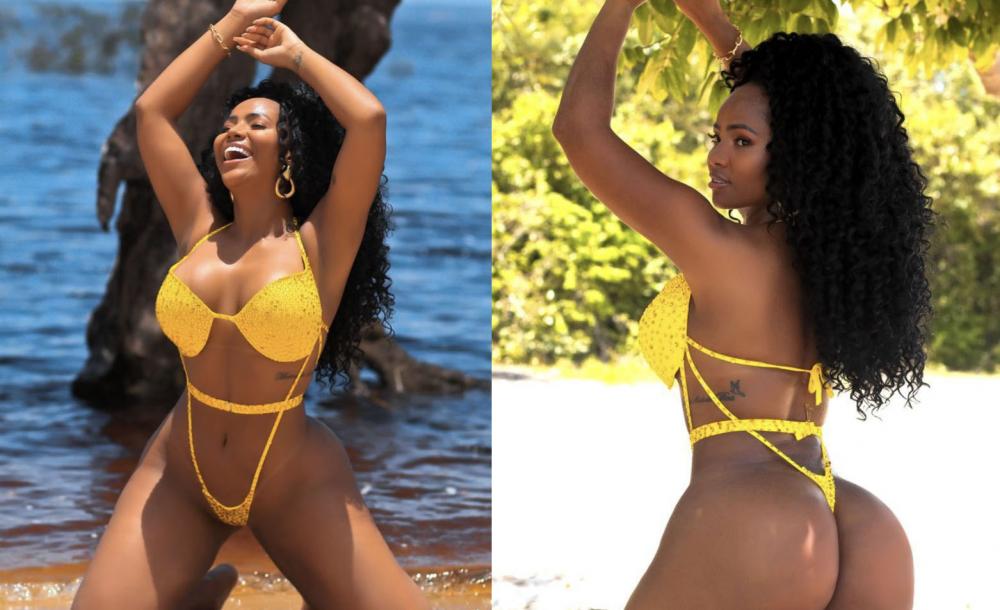Amazonense Juh Campos é apontada como favorita para vencer o Miss Bumbum Brasil 2021