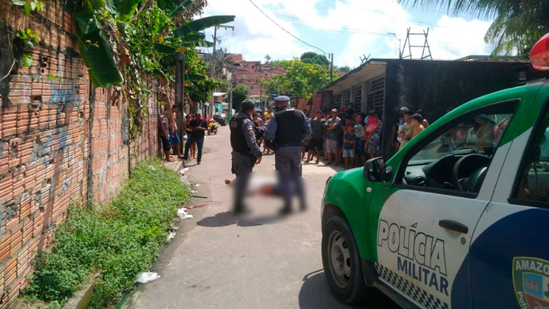 Dois homens são executados com mais de 11 tiros em Manaus