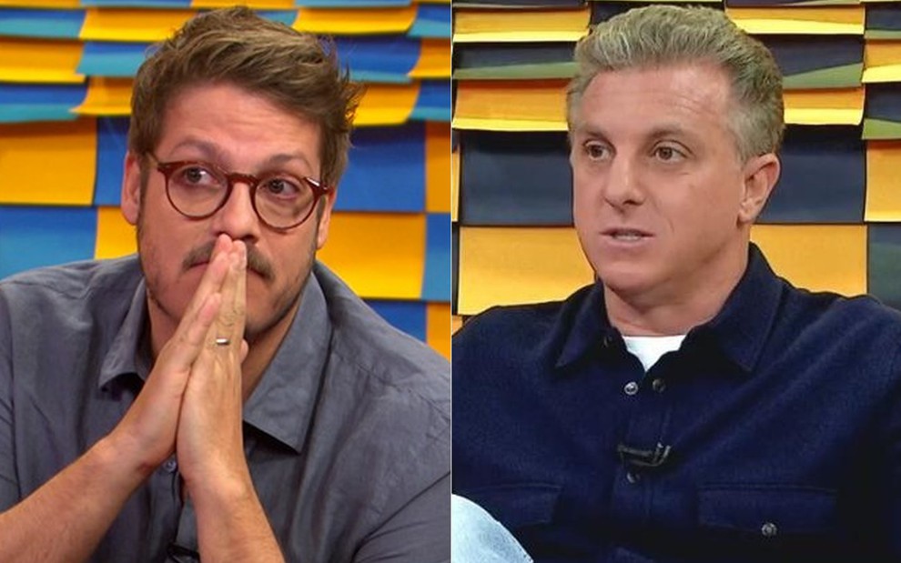 Porchat se recusa a tirar fotos com Luciano Huck após má fama: 'Melhor não'