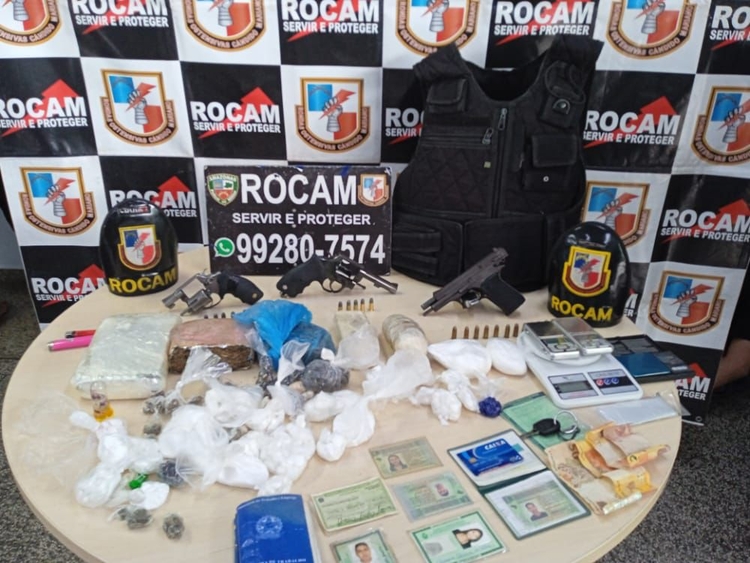 Grupo armado é preso minutos antes de ataque a rivais em Manaus