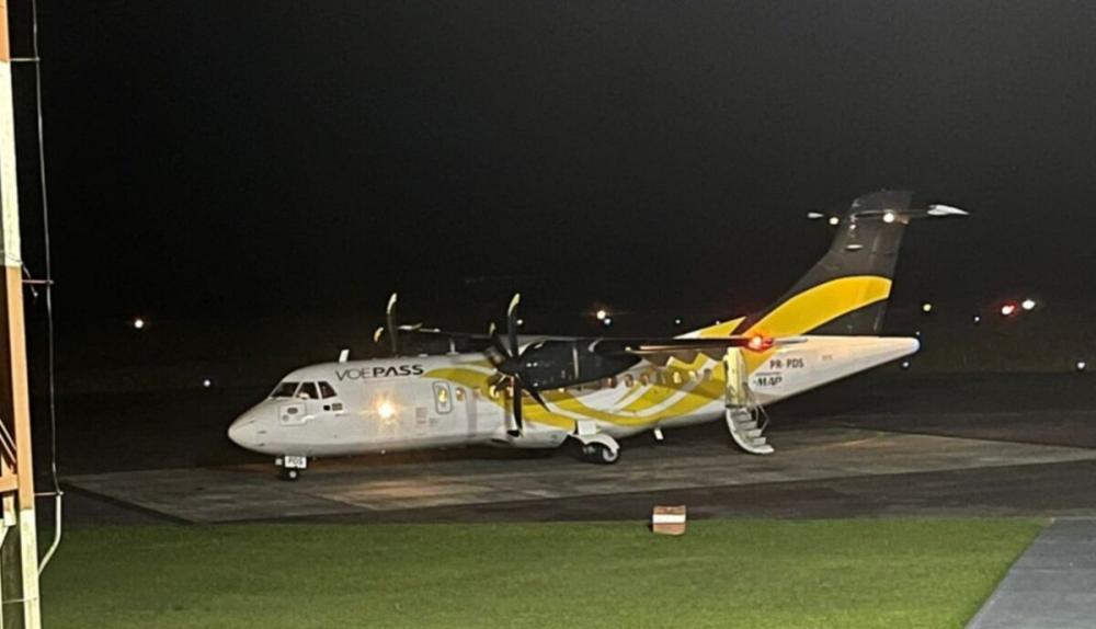 Motor de avião da MAP desliga após decolar de Parintins