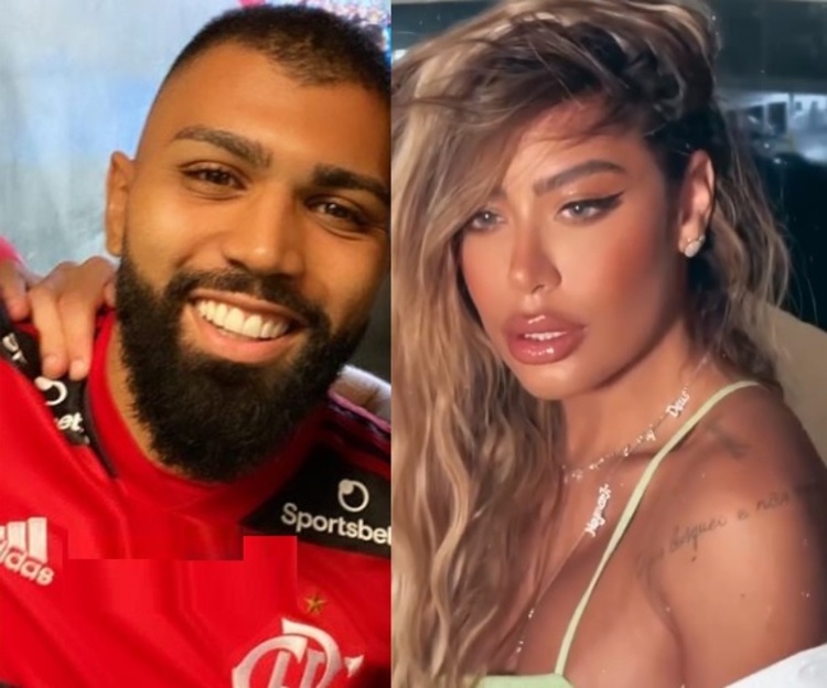 Gabigol é visto visitando reforma de apartamento com Rafaella Santos