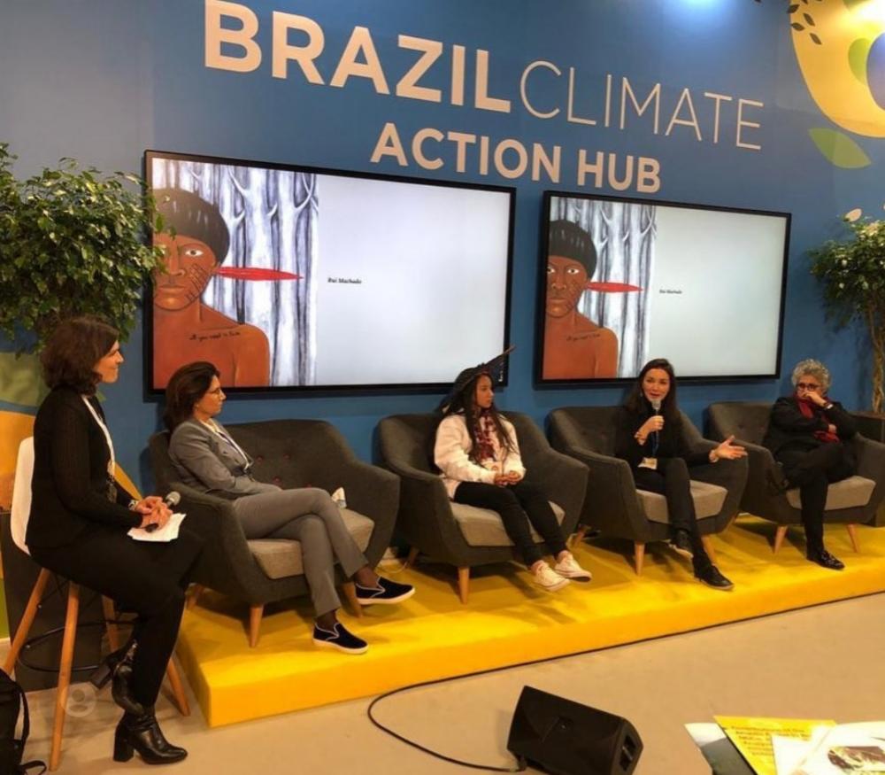 Obras do artista plástico Rui Machado, ilustraram a COP26 na Escócia 