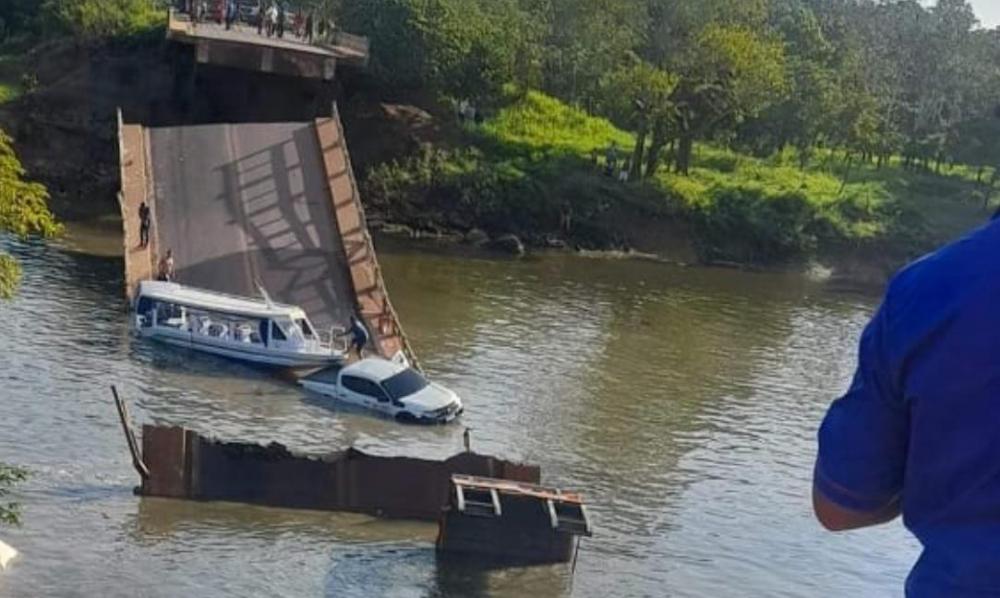 Desabamento de ponte na BR 319 deixa mortos e desaparecidos
