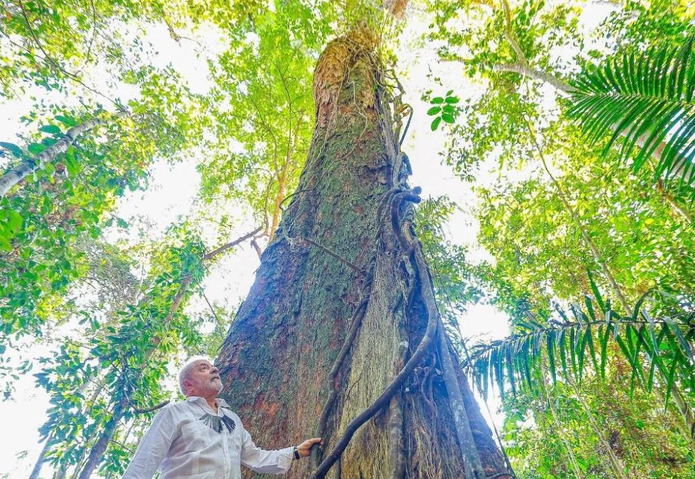 Lula propõe a Amazônia como sede da COP de 2025