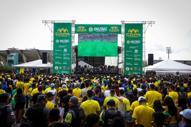 Sistema Encontro das Águas marca presença no “Copa na Arena”