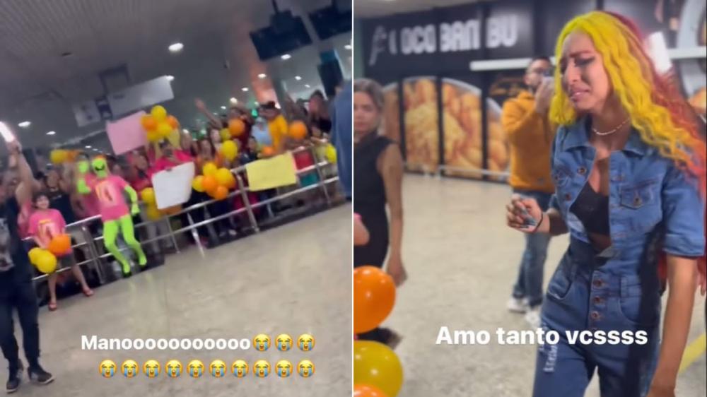Ruivinha de Marte chega em Manaus e é recebida por fãs após participar de A Fazenda
