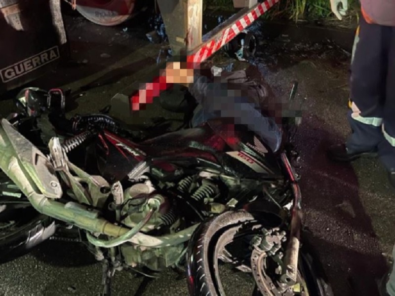 Homem morre após ter cabeça esmagada por caminhão em Manaus