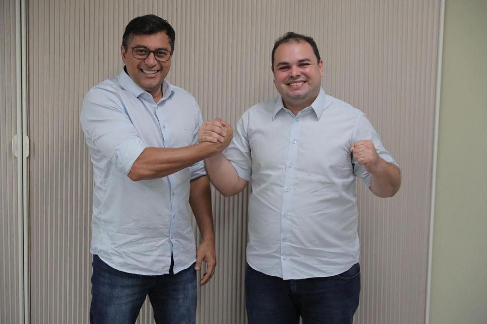 Wilson Lima declara apoio à reeleição de Roberto Cidade