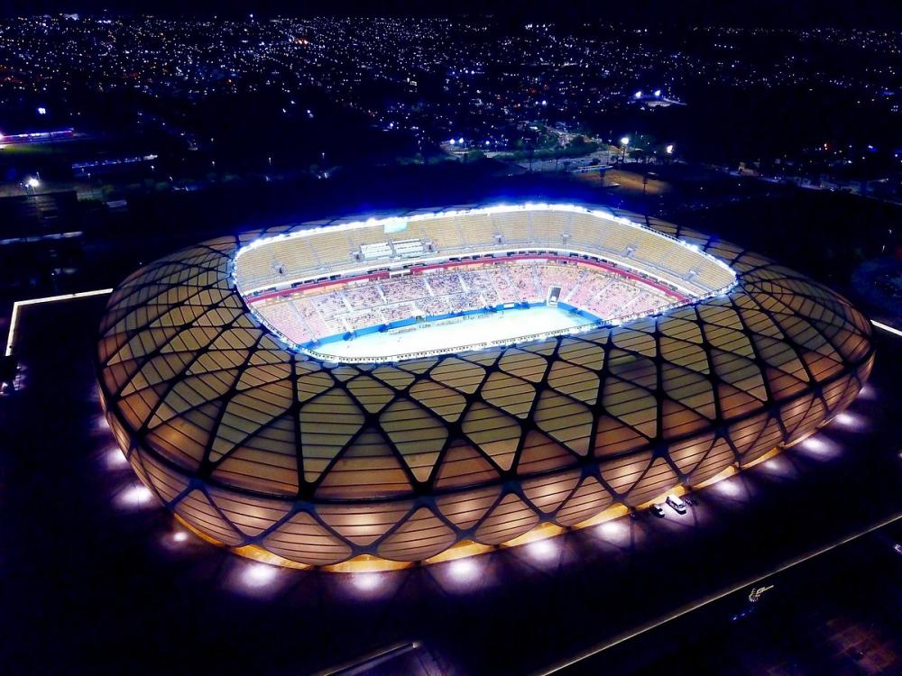 Arena da Amazônia tem energia cortada por falta de pagamento, informa concessionária. Dívida é de R$ 39 milhões