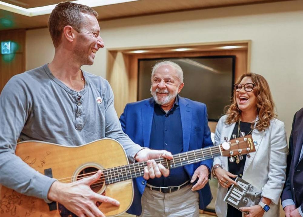 À convite de Lula, Coldplay deve fazer show em Belém durante a COP25