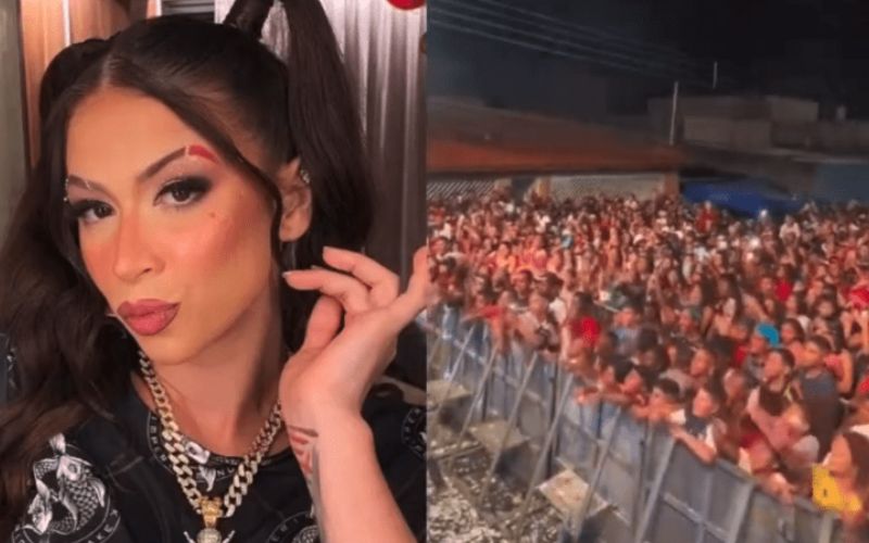 Crianças cantam em show da Mc Pipokinha: “Bota o bigode na minha x*ta”