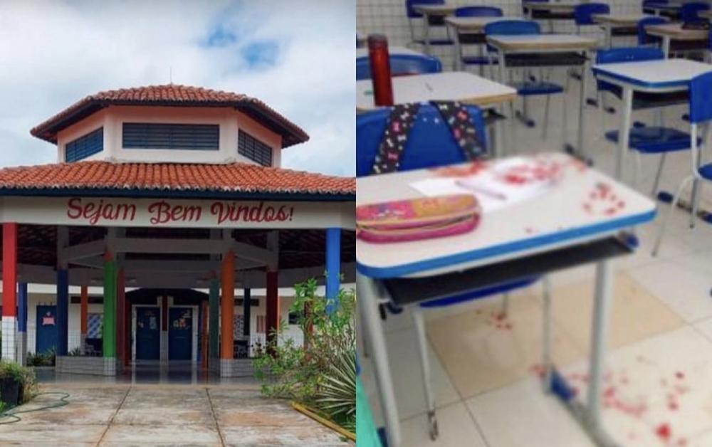 CHOCANTE! Estudante do 9º ano ataca duas meninas dentro de escola no interior do Ceará