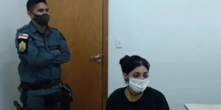Vídeo da audiência de custódia que manteve a prisão da influenciadora Isabelly Aurora vaza nas redes sociais